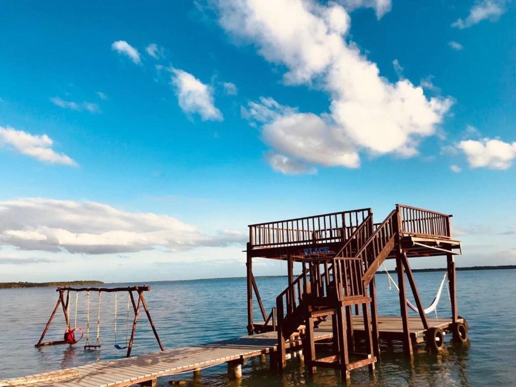 Coras'S Place Bacalar Exterior photo